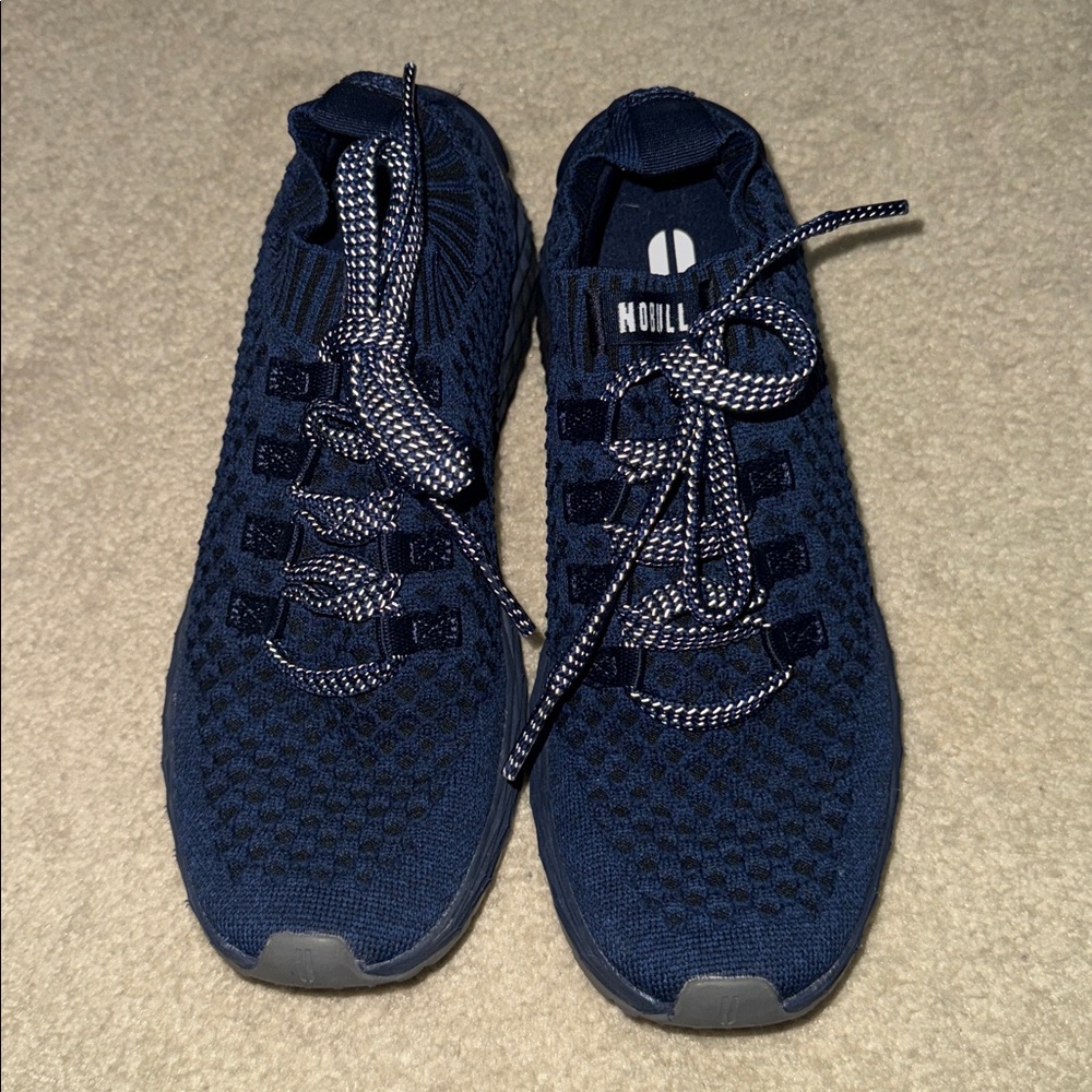 NOBULL Deep Blue Knit Trainers